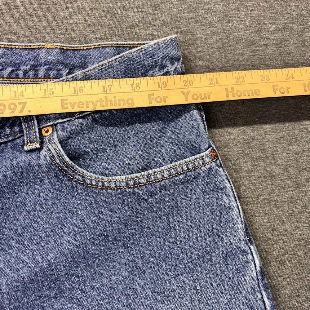 VTG Levis 505 Jeans Mens‎ 40x30 Blue Denim Regular Straight Fade Workwear Y2K